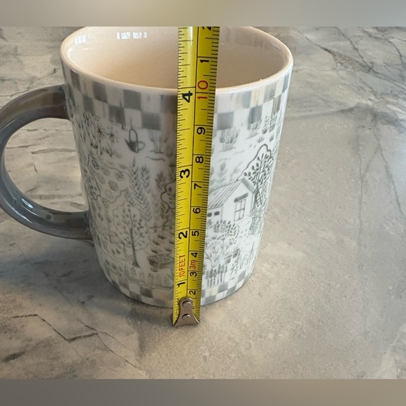 🆕MacKenzie-Childs Sterling Cottage Mugs Set of 4 - Picture 8 of 11